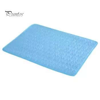 Прочный дышащий износостойкий коврик для собак, летний коврик для сна для собак и кошек, товары для животных M синий