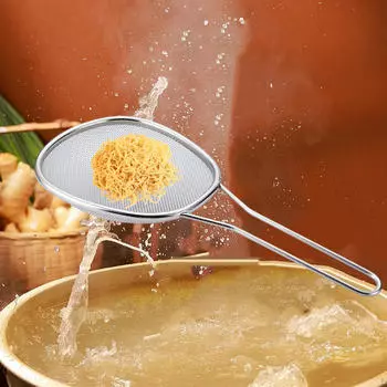 Прочный фильтр из нержавеющей стали для эффективного приготовления пищи Style A