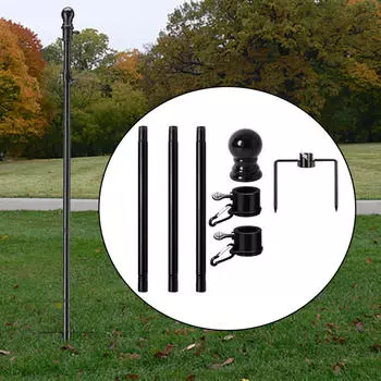 Прочный флагшток для наружного декора Length 153cm