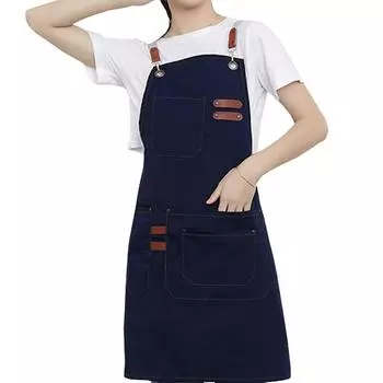 Прочный холщовый кухонный фартук, созданный как для профессионалов, так и для домашних поваров. Легкий кухонный фартук для шеф-повара