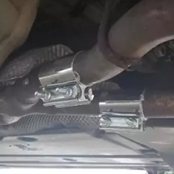 Прочный хомут для выхлопной трубы из нержавеющей стали I-block, высокая твердость для автомобильной промышленности C