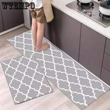 Прочный и устойчивый к грязи напольный коврик для кухни, коврик для входа в ванную, универсальный коврик для ног 40 * 60cm
