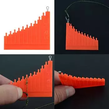 Прочный инструмент для подвязывания волосяного калибра для ловли карпа, инструмент для измерения волосяной оснастки, метод кормушки для рыбы, снасти 10-40 мм