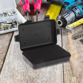 Прочный кейс для хранения инструментов с универсальным органайзером для профессионалов и любителей DIY 18.4cmx12.2cmx4.8cm