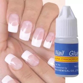 Прочный клей для кончиков ногтей, липкий универсальный маникюр