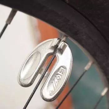 Прочный ключ для спиц, высокопрочный, простой в использовании инструмент для разборки, полезный гаечный ключ для спиц для велосипеда серебряный