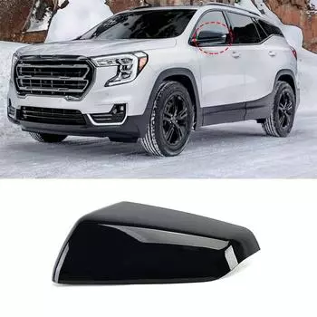 Прочный колпак зеркала заднего вида, левый со стороны водителя, для Chevy Equinox Terrain 2018-2023
