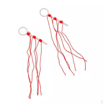 Прочный красный цвет инструмента рыболовных снастей пресноводного/соленого поплавка, красный цвет, м