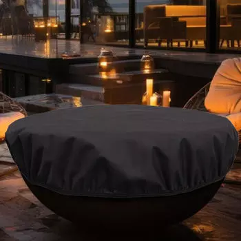 Прочный круглый щит для костра на открытом воздухе 32inchx4inch