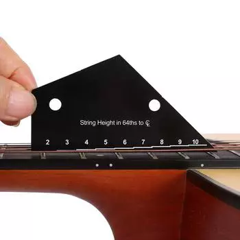 Прочный ладовый выравниватель, ладовый рокер, измеритель высоты струн, инструмент для гитарного мастера