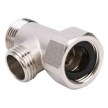 Прочный латунный адаптер для биде с резьбой и прокладками для кемперов, дома, туалета, переключателей для душевой лейки, шланговый фитинг для ежедневного использования