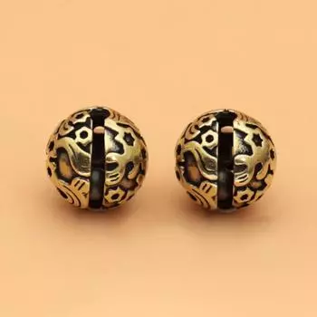 Прочный латунный ретро аксессуар на талию, маленький колокольчик, автомобильный кулон для подарков, ювелирный кулон, брелок, подарок на день рождения