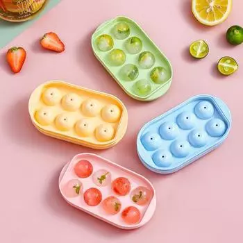 Прочный, легко демонтируемый, DIY, гладкая поверхность, чайник для льда, кухонные инструменты, аксессуары, кухонные принадлежности, круглый ящик для льда зелёный