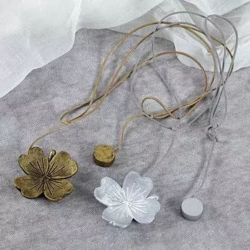 Прочный магнитный держатель для штор, простой в эксплуатации, экологически чистый, удобный, декоративная магнитная пряжка для сенсорного окна для офиса серебряный