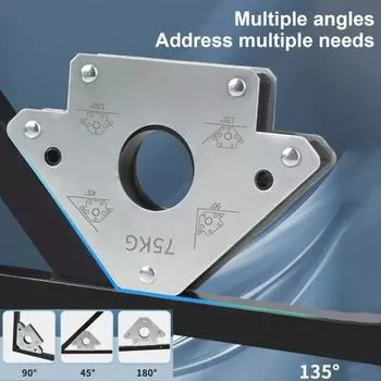 Прочный магнитный держатель стрелы. Конструкция окантовки кромок из смолы. Хорошая коррозионная стойкость. Сварочные вспомогательные инструменты. Высокопрочный сварочный фиксатор. Сварочный фиксатор. 25kg