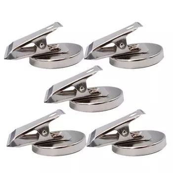 Прочный магнитный зажим — надежная фиксация для использования дома, в офисе и в школе. 1Pcs