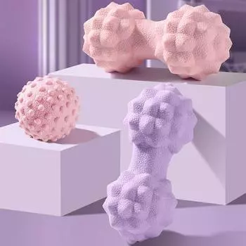 Прочный массажный мяч с шипами TPE Trigger Point Sports Fitness Hedgehog Ball