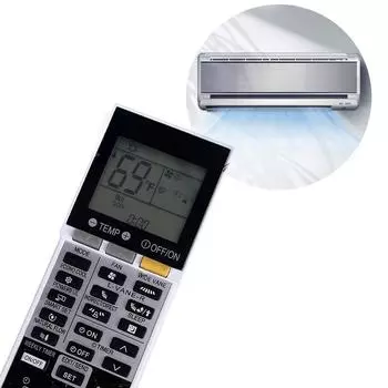 Прочный материал ABS, откидная крышка для пульта дистанционного управления кондиционером Mitsubishi SG15C повышает долговечность