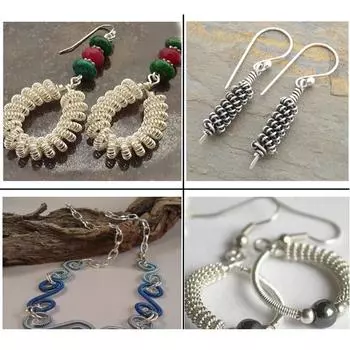 Прочный металлический набор стержней для намотки проволоки, инструменты для намотки ювелирных изделий, инструменты для изготовления ювелирных изделий из проволоки, идеальный подарок для любителей DIY