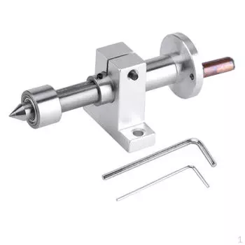 Прочный металлический вращающийся центр с гаечным ключом, мини-токарный станок для дома