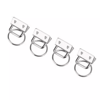 Прочный металлический зажим для ключей с зажимом для хвоста, ручная работа, принадлежности для изготовления сумок и кошельков