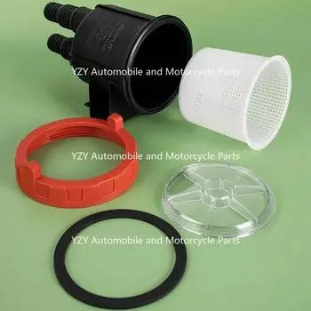 Прочный мини-фильтр для сырой жидкости, портативный фильтр для морской воды, аксессуары для каяка, очиститель для двигателя, охлаждение