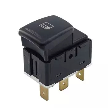 Прочный монтаж Улучшенная производительность Переключатель стеклоподъемника для легкой установки Улучшен чёрный