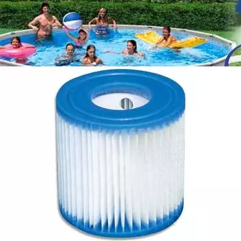 Прочный надувной фильтрующий элемент для бассейна Intex H 29007E/28602/28601 синий/белый