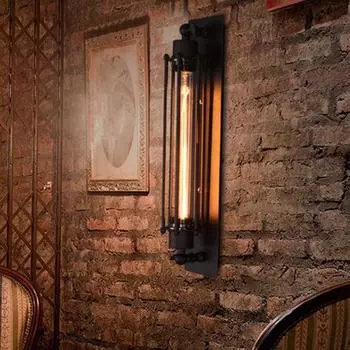 Прочный настенный светильник в стиле ретро, многофункциональный, создает атмосферу