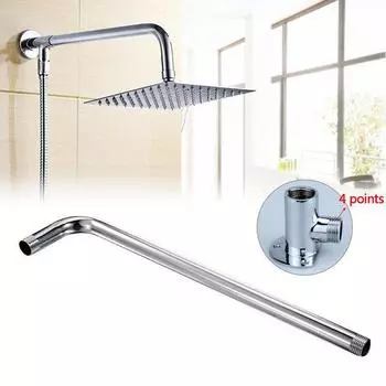 Прочный настенный удлинитель для душа, изготовленный из высококачественной нержавеющей стали Mount Base