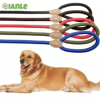 Прочный нейлоновый поводок для собак, безопасная шлейка для собак, поводки для дрессировки лабрадора, французского бульдога, чихуахуа, веревки, поводок для собак на открытом воздухе S