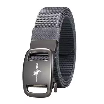 Прочный нейлоновый ремень, классический мужской ремень, автоматическая пряжка, универсальный деловой модный ремень 120cm