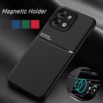 Прочный нескользящий чехол для VIVO Y28 4G Защитный чехол Встроенный магнитный держатель-присоска Coque Fundas Capa VIVO Y28 4G красный