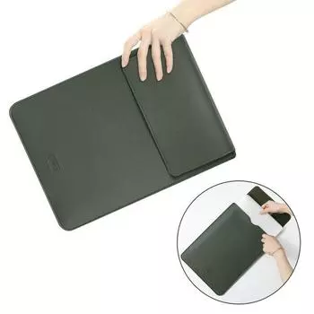 Прочный нескользящий защитный чехол для компьютера, легкий карман из искусственной кожи, чехол для переноски планшета, дорожные принадлежности, чехол для ноутбука S