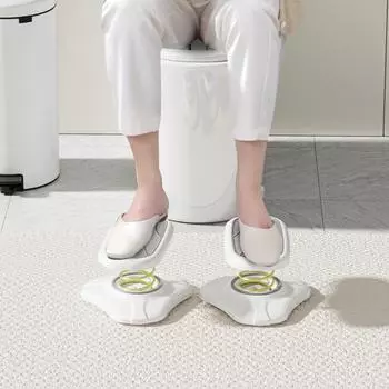 Прочный несущий стул для беременных, съемная опора для ног, стул-лестница для ванной комнаты серый/белый