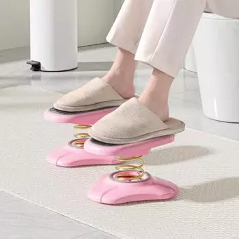 Прочный несущий стул для беременных, съемная опора для ног, стул-лестница для ванной комнаты белый/серый