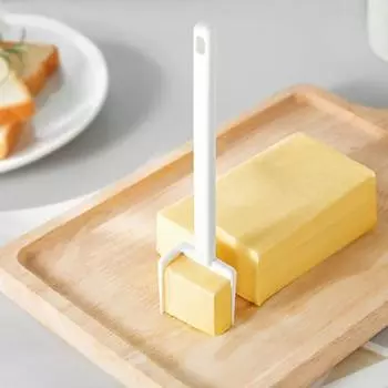 Прочный нож для резки масла, экономящий труд белый