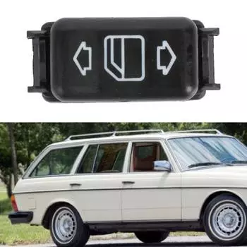 Прочный переключатель стеклоподъемника чувствительный ABS износостойкий чёрный