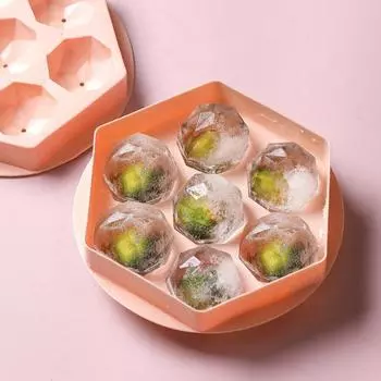 Прочный пищевой класс DIY PE виски, коктейль, форма для кубиков льда, принадлежности для бара, создатель ледяных шаров Rectangle синий