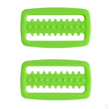 Прочный пластиковый универсальный фиксатор слайдера для подводного плавания весом 2 дюйма/50 мм, сменный фиксатор чёрный