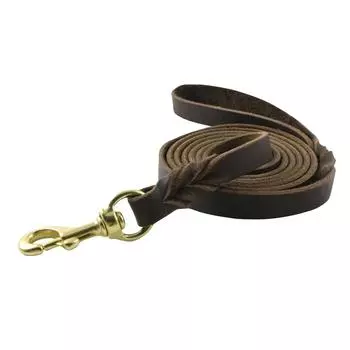 прочный плетеный кожаный поводок для собак, прогулочные поводки для собак, немецкая овчарка, товары для домашних животных, поводок для средних и больших собак 1.8x120cm