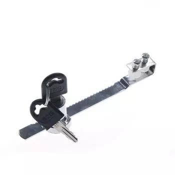 Прочный практичный замок стеклянной двери шкафа + ключи для витрины витрины рептилий