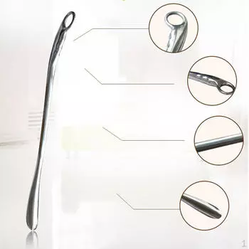 Прочный профессиональный металлический серебряный подъемник для обуви