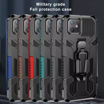 Прочный противоударный силиконовый чехол-подставка для 12 мини-подставок 15*8*1 cm чёрный