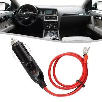 Прочный провод, вилка, шнур питания, детали, шнур питания, автомобильные инструменты, провод, вилка прикуривателя, провод, вилка прикуривателя, 15 А, штекер CHINA