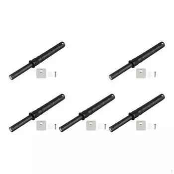 Прочный пружинный толкатель для открывания дверей для шкафов и гардеробов чёрный