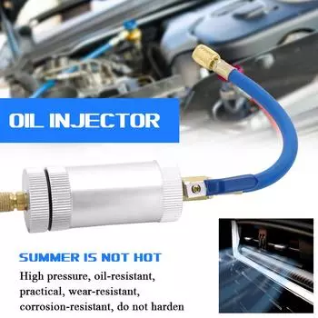 Прочный R134A R12 R22 Инструмент для впрыска автомобильного масла для кондиционирования воздуха, наполнительная трубка охлаждающей жидкости, инструменты для автозапчастей разноцветный