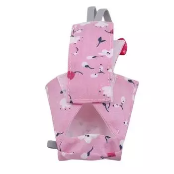 Прочный розовый подгузник для птиц 9*4 см многоразовый летный костюм для попугаев подгузник для попугаев M