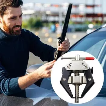 Прочный съемник рычага стеклоочистителя автомобиля, практичный роликовый съемник рычага стеклоочистителя чёрный