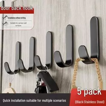 Прочный самоклеящийся крючок без сверления, не оставляющий следов, для кухни и ванной комнаты